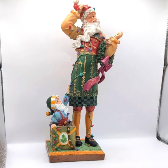 Lenox Santa's Merry Mix Up 2015 Limited Edition Christmas Collection Figurine - Picture 1 of 7